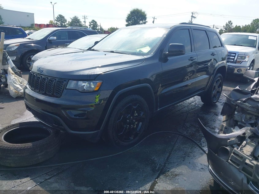 Vin: 1c4rjfag0jc503014, lot: 46635094, jeep grand cherokee upland 4x4 20182
