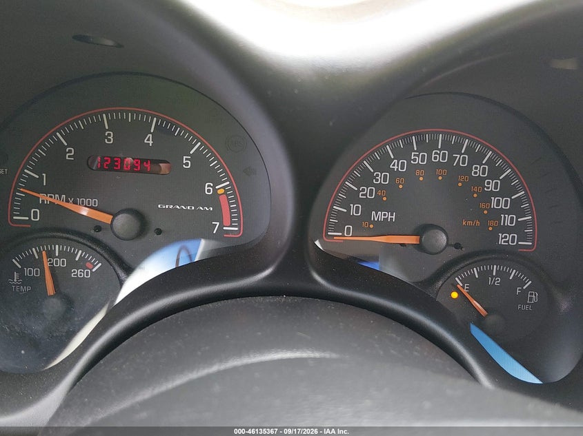 PONTIAC GRAND AM 2003 VIN 1G2NF52E43C267479