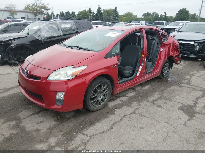 TOYOTA PRIUS 2010 VIN JTDKN3DU8A1229854