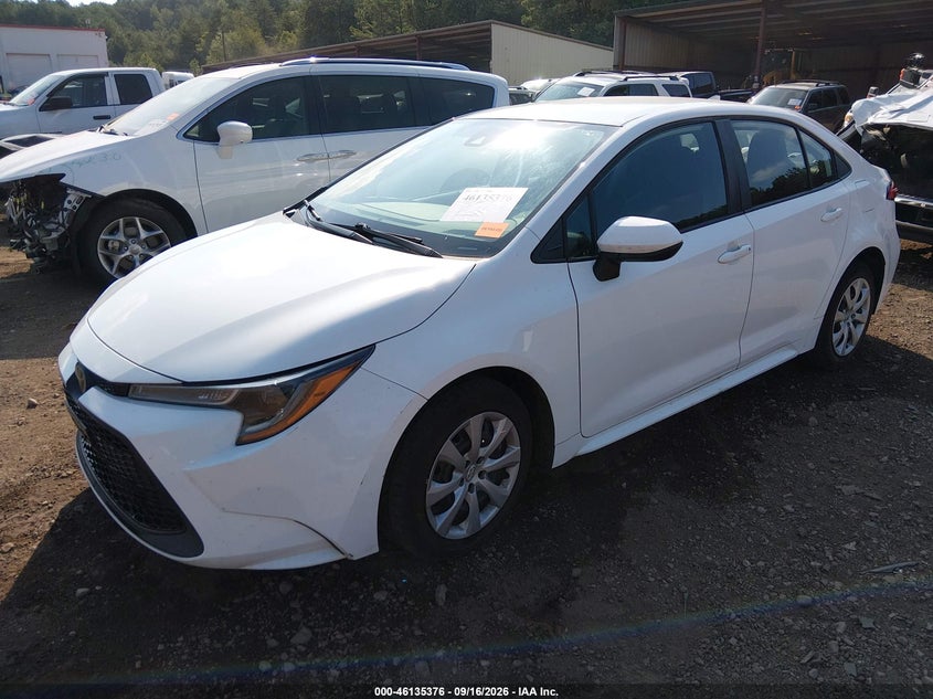 2022 Toyota Corolla, Right Side, IAAI, VIN 5YFEPMAE0NP331077 — photo 2