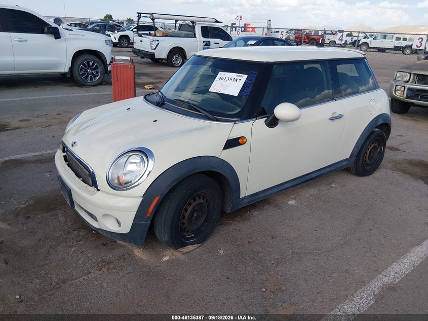 Vin: wmwmf3c50atz27151, lot: 46635121, mini cooper 20102