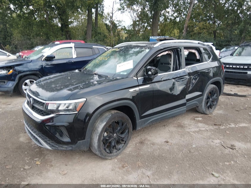 Vin: 3vvpx7b27nm016302, lot: 46635126, volkswagen taos 1.5t se 20222