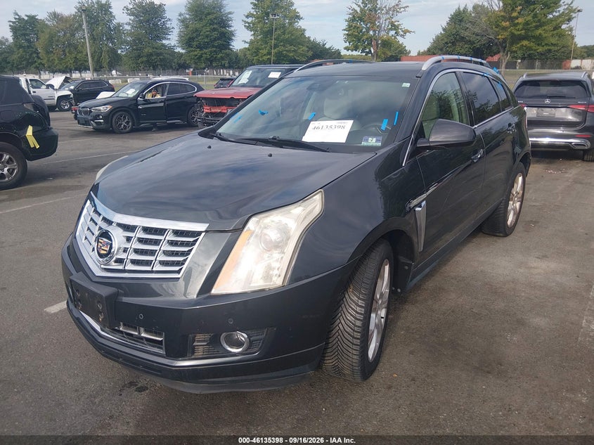 2015 Cadillac SRX, Без пошкоджень, IAAI, VIN 3GYFNGE36FS571317 — фото 2