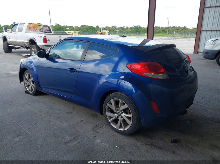 2016 HYUNDAI VELOSTER auction photo 3