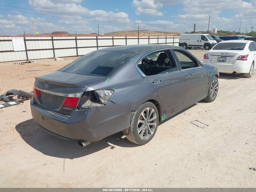 Vin: 1hgcr2f56da169894, lot: 46635233, honda accord sport 20134