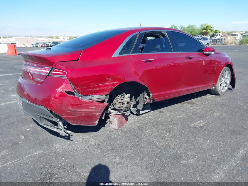 Vin: 3ln6l2g92dr822270, lot: 46635236, lincoln mkz 20134