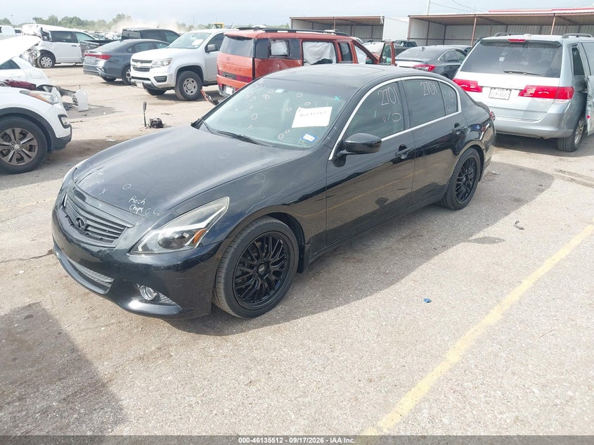 Vin: jn1cv6ap6dm302505, lot: 46635246, infiniti g37 journey 20132