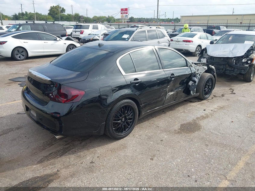Vin: jn1cv6ap6dm302505, lot: 46635246, infiniti g37 journey 20134