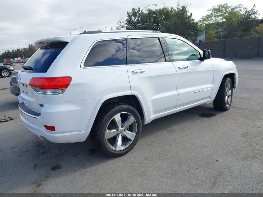 Vin: 1c4rjecg7fc798451, lot: 46635250, jeep grand cherokee overland 20154