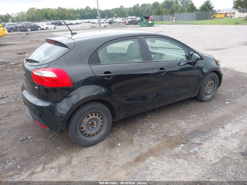 Vin: knadm5a33d6125411, lot: 46635275, kia rio lx 20134