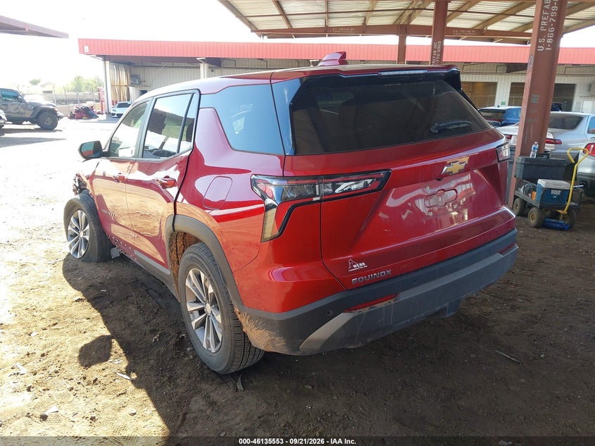 Vin: 3gnaxheg7tl253125, lot: 46635287, chevrolet equinox fwd lt 20263