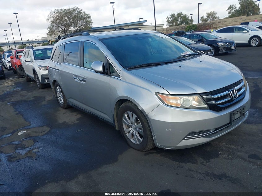 Vin: 5fnrl5h67eb059012, lot: 46635295, honda odyssey ex-l 2014 img_1