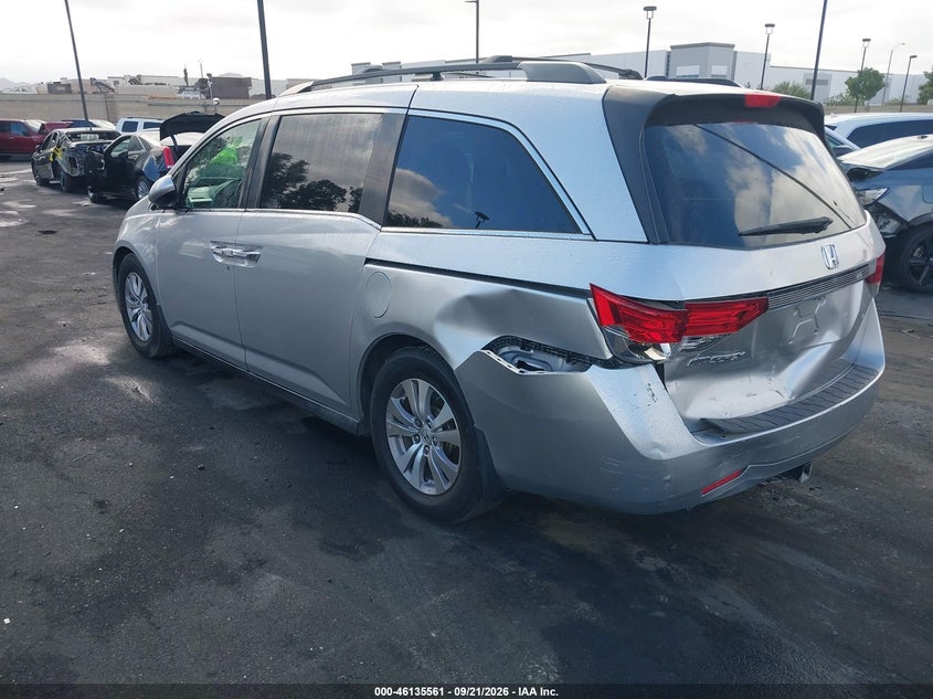 Vin: 5fnrl5h67eb059012, lot: 46635295, honda odyssey ex-l 20143