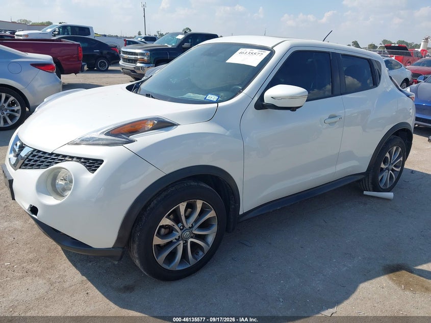 Vin: jn8af5mr9ft504907, lot: 46635311, nissan juke nismo/s/sl/sv 20152
