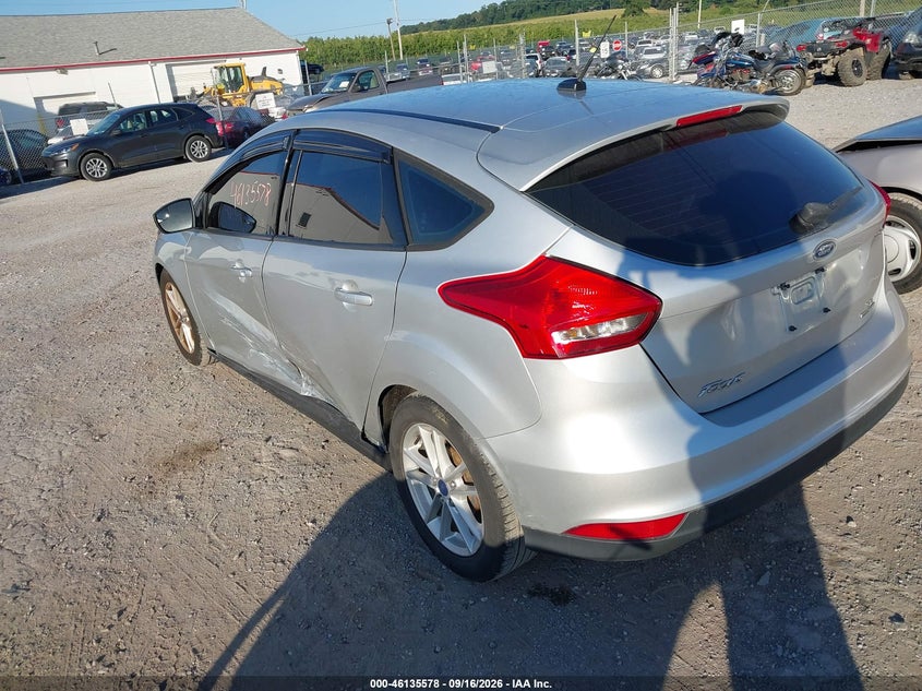 Vin: 1fadp3k29gl274776, lot: 46635312, ford focus se 20163