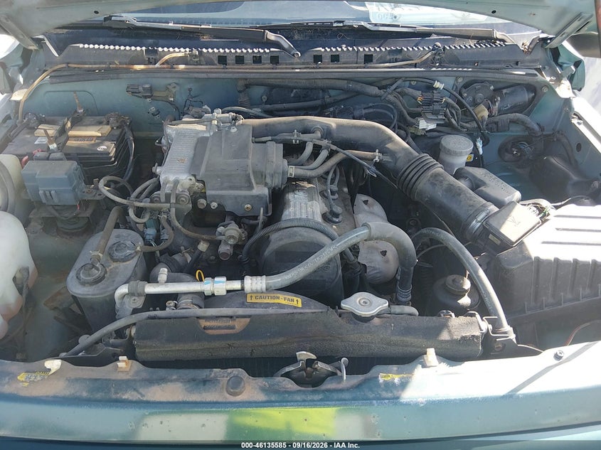 CHEVROLET TRACKER 1998 VIN 2CNBJ1869W6921407