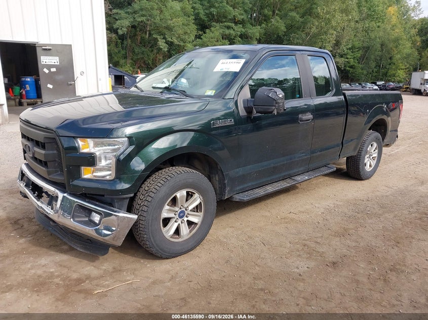 Vin: 1ftfx1ef6gfc16659, lot: 46635324, ford f-150 xl 20162