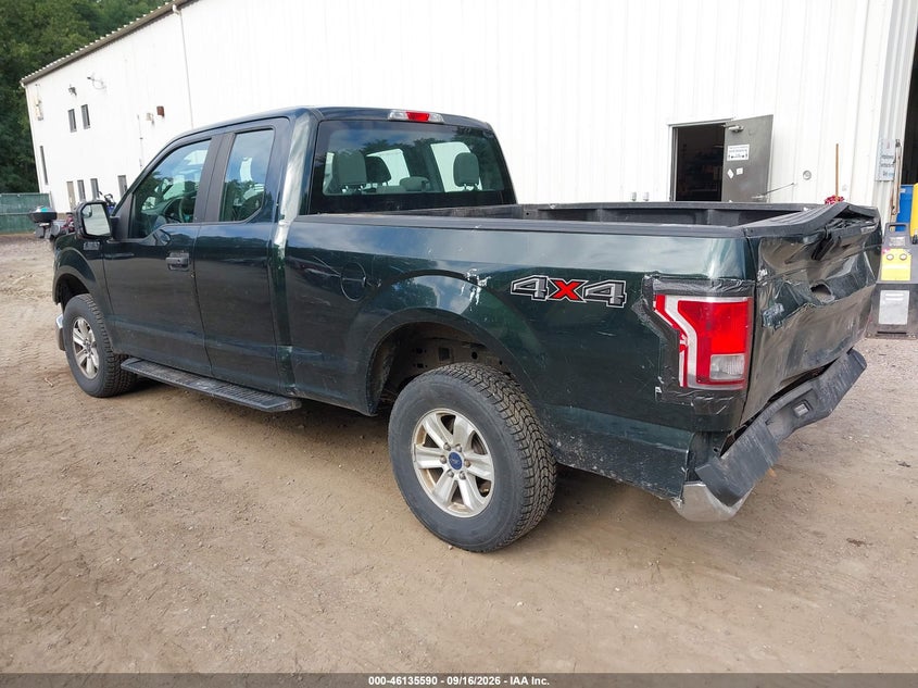 Vin: 1ftfx1ef6gfc16659, lot: 46635324, ford f-150 xl 20163