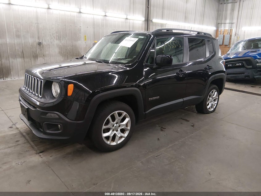Vin: zaccjbbt0fpb78233, lot: 46635327, jeep renegade latitude 20152