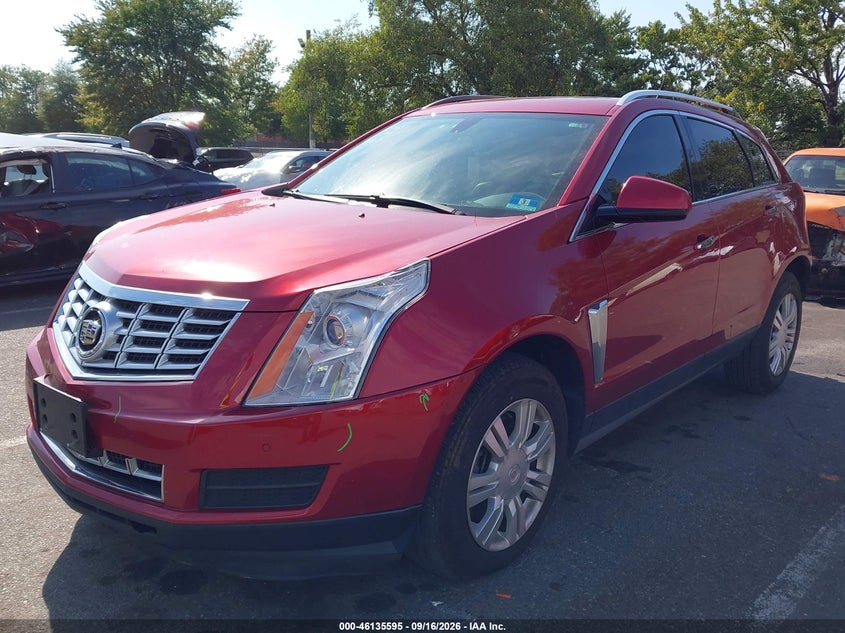 Vin: 3gyfnee3xes563921, lot: 46635329, cadillac srx luxury collection 20142