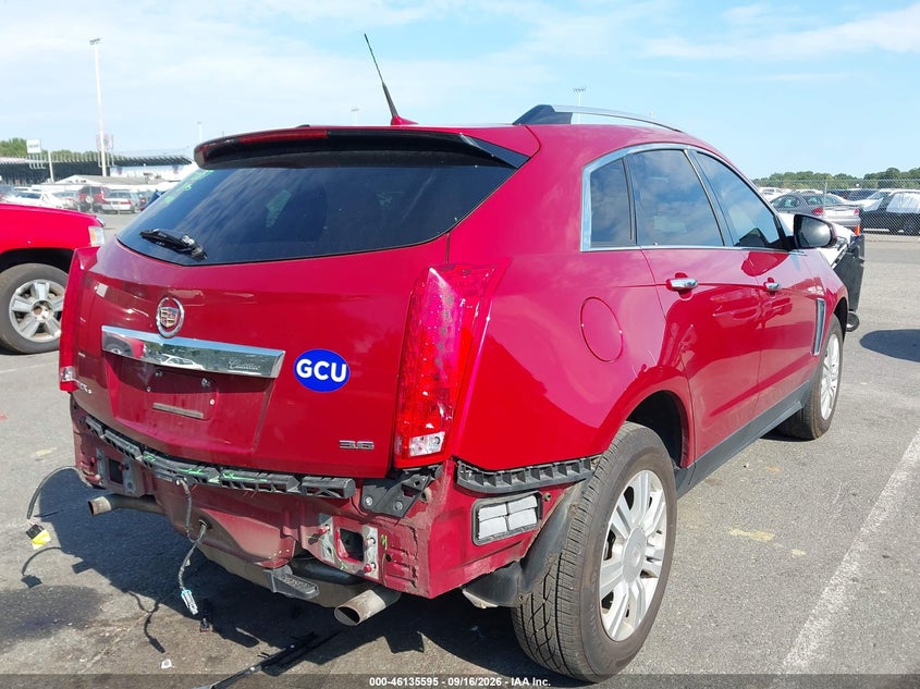 Vin: 3gyfnee3xes563921, lot: 46635329, cadillac srx luxury collection 20144