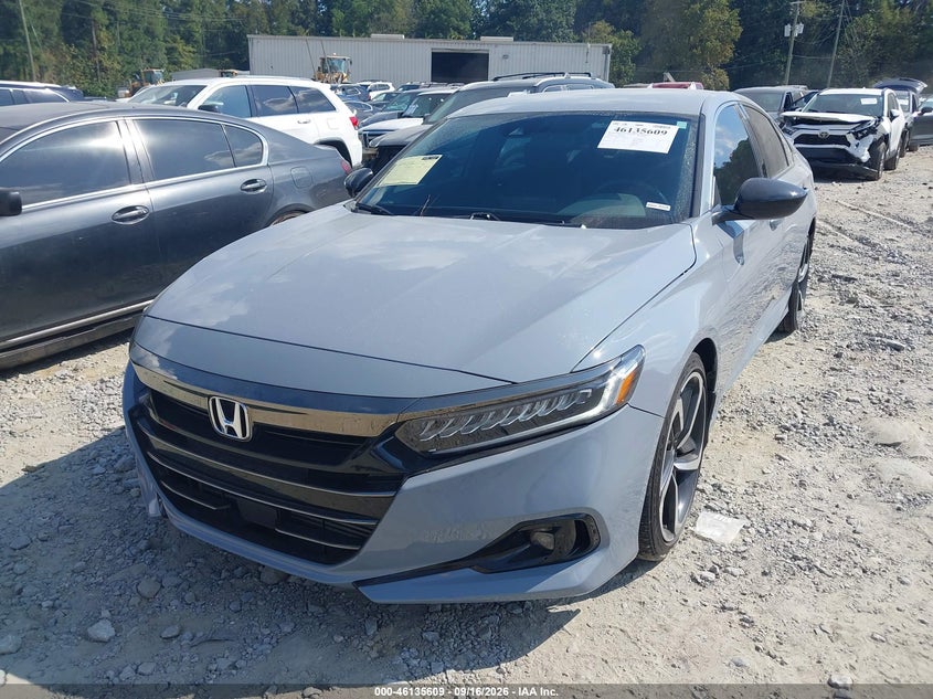 Vin: 1hgcv1f33ma058692, lot: 46635343, honda accord sport 20212