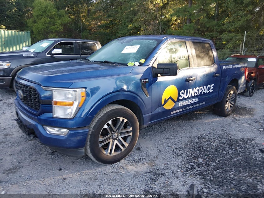 Vin: 1ftew1cp2nfa22735, lot: 46635351, ford f-150 xl 20222