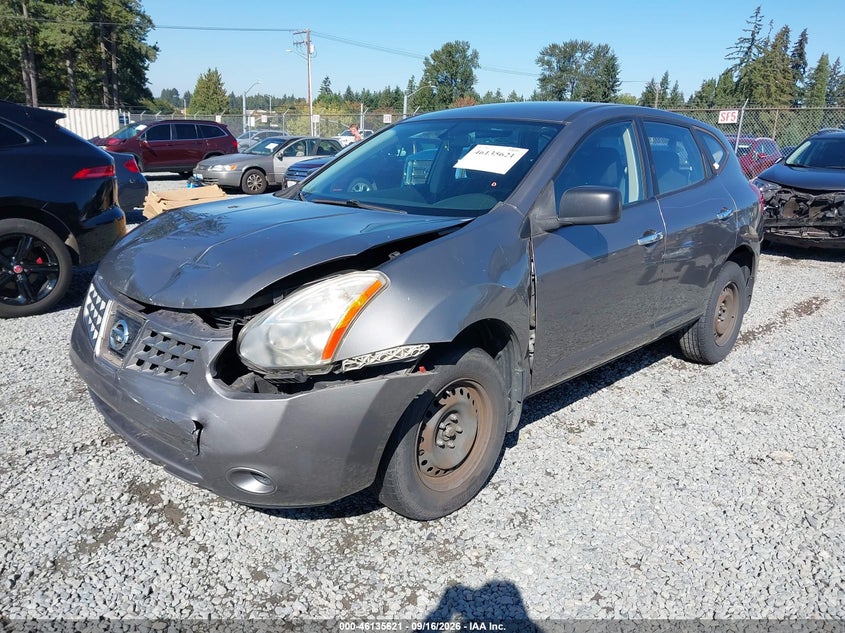 Vin: jn8as5mv9aw602464, lot: 46635355, nissan rogue s 20102