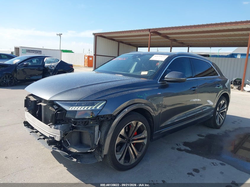 Vin: wa1evaf14ld006999, lot: 46635356, audi q8 premium plus 55 tfsi quattro tiptronic 20202