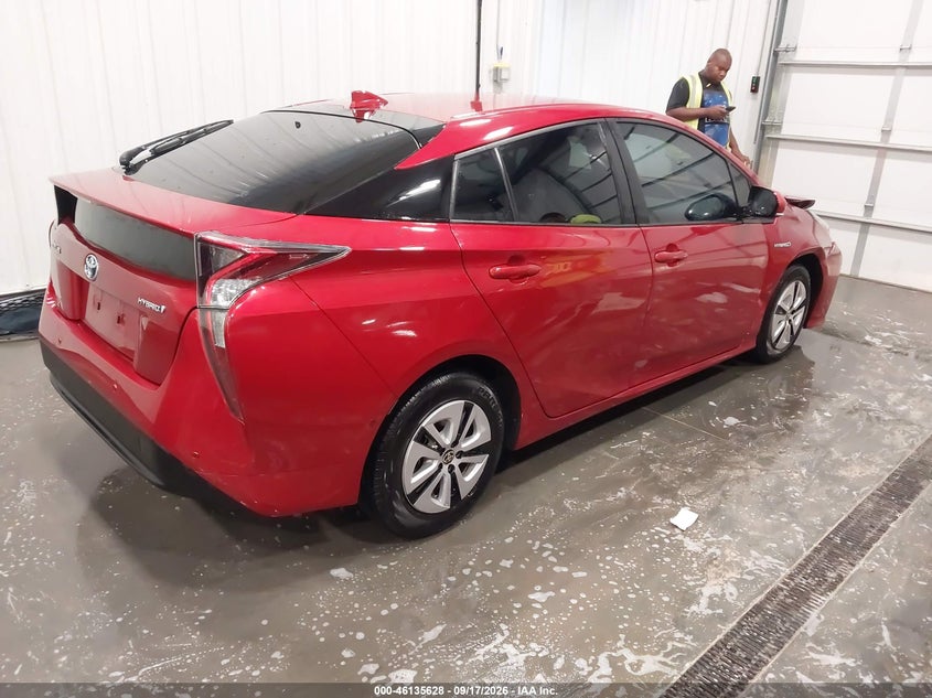 Vin: jtdkarfu4h3540434, lot: 46635362, toyota prius four 20174