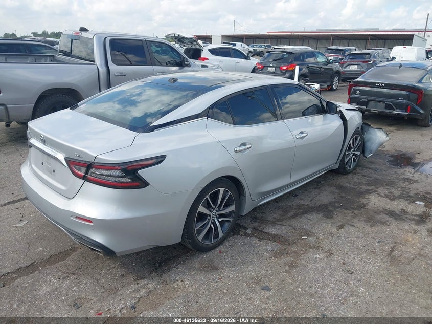 Vin: 1n4aa6dv4lc370337, lot: 46635367, nissan maxima sl xtronic cvt 20204