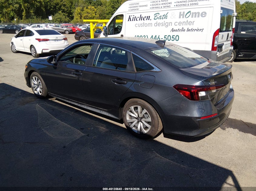 Vin: 2hgfe2f20th599550, lot: 46635374, honda civic lx 20263
