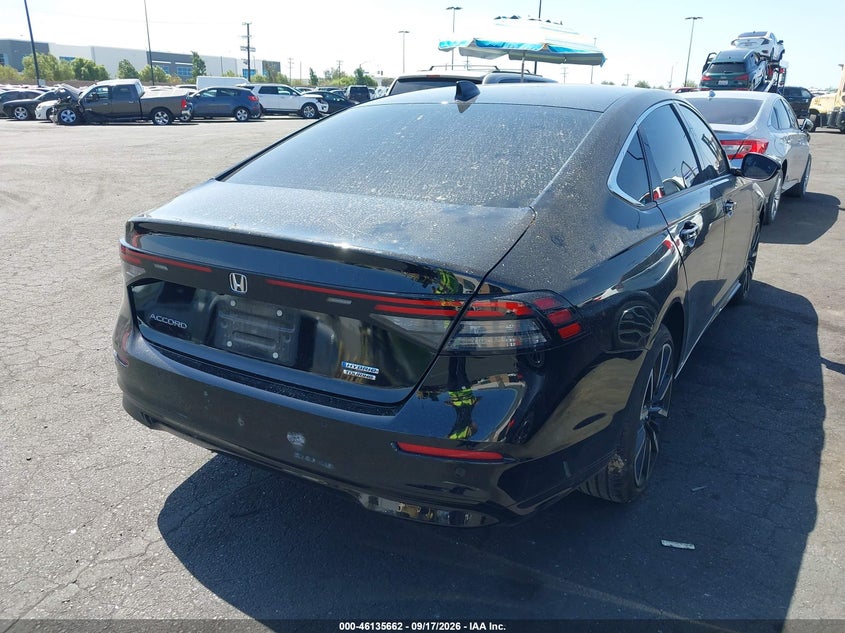 Vin: 1hgcy2f88sa002589, lot: 46635396, honda accord hybrid touring 20254