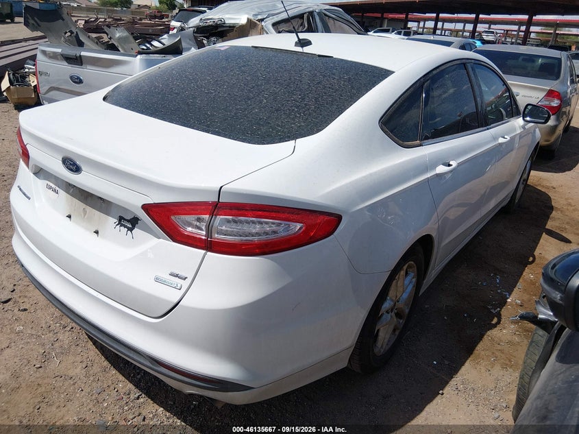 Vin: 3fa6p0hr9dr157398, lot: 46635401, ford fusion se 20134