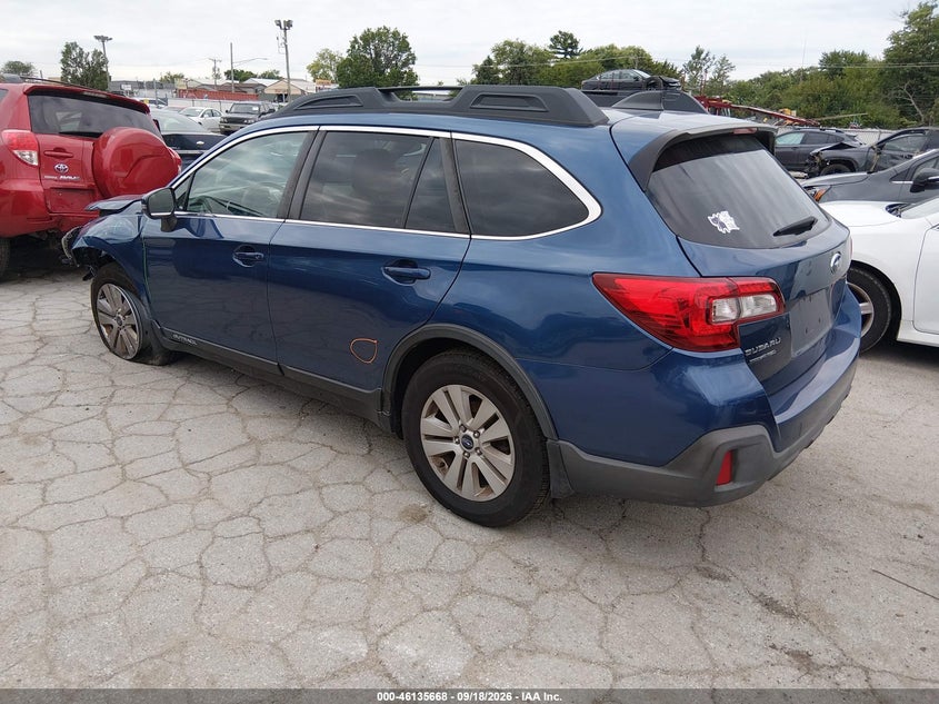 Vin: 4s4bsahc5k3332455, lot: 46635402, subaru outback 2.5i premium 20193