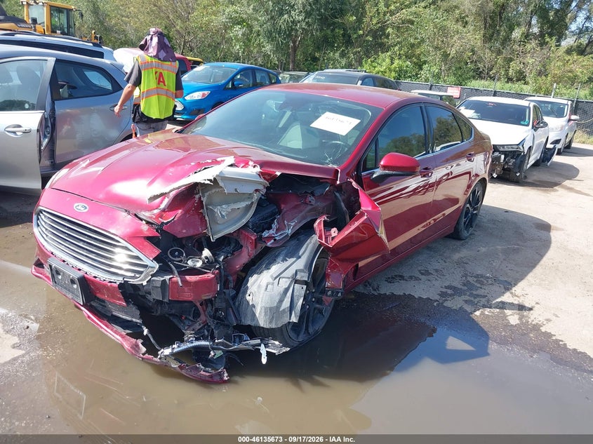 Vin: 3fa6p0hd5kr169923, lot: 46635407, ford fusion se 20192