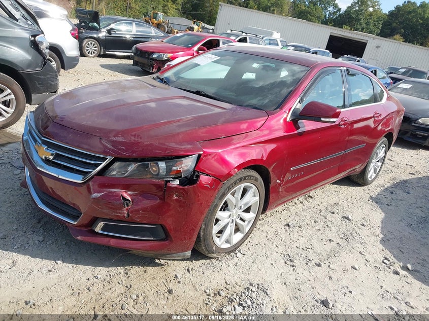 Vin: 2g1115s36g9202405, lot: 46635451, chevrolet impala 2lt 20162