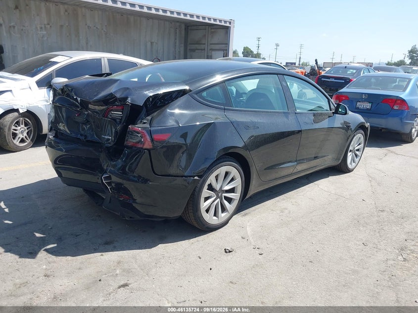 Vin: 5yj3e1eb8mf056824, lot: 46635458, tesla model 3 long range dual motor all-wheel drive 20214