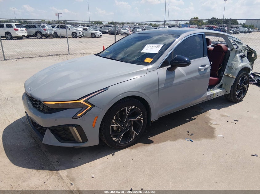 Vin: knag64j70s5390276, lot: 46635462, kia k5 gt-line 20252