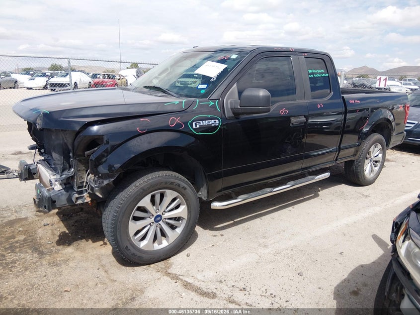 Vin: 1ftex1cp6jkd98143, lot: 46635470, ford f-150 xl 20182