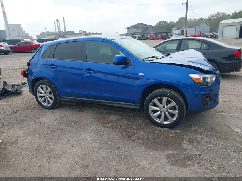 MITSUBISHI OUTLANDER SPORT 2015 VIN 4A4AR3AUXFE036005