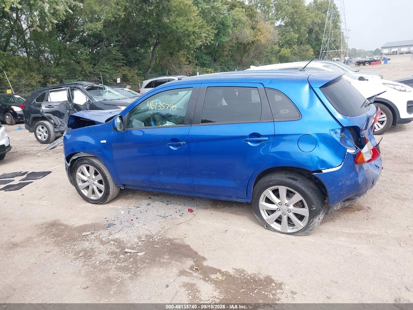 MITSUBISHI OUTLANDER SPORT 2015 VIN 4A4AR3AUXFE036005