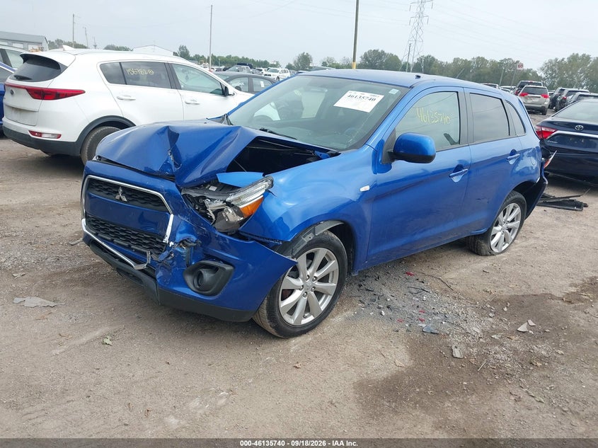 Vin: 4a4ar3auxfe036005, lot: 46635474, mitsubishi outlander sport es 20152