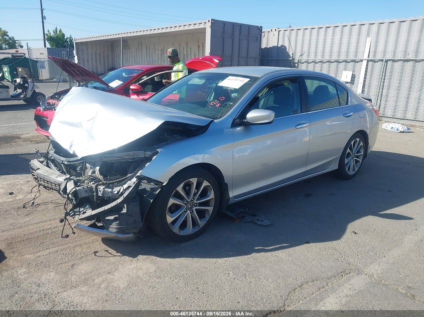 Vin: 1hgcr2f54da068921, lot: 46635478, honda accord sport 20132
