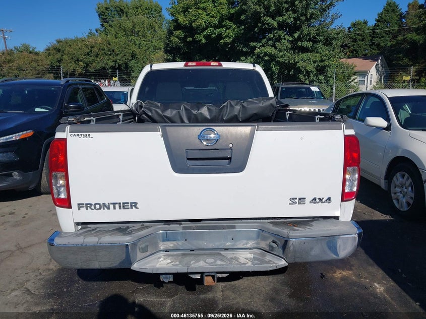 NISSAN FRONTIER 2008 VIN 1N6AD09W38C445422