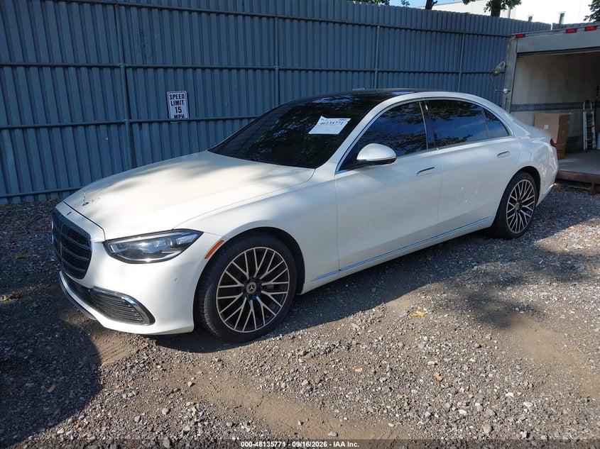 Vin: w1k6g6db9pa222440, lot: 46635505, mercedes-benz s 500 4matic 20232