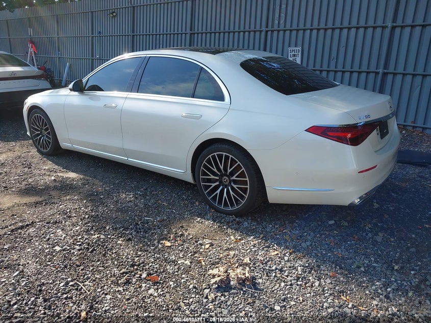 Vin: w1k6g6db9pa222440, lot: 46635505, mercedes-benz s 500 4matic 20233