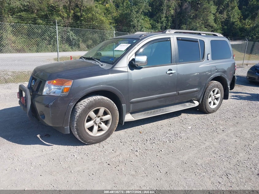 Vin: 5n1aa0nc8bn611433, lot: 46635508, nissan armada sv 20112