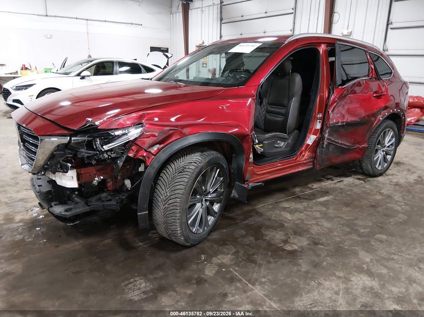 Vin: jm3tcbey3n0619009, lot: 46635516, mazda cx-9 signature 20222