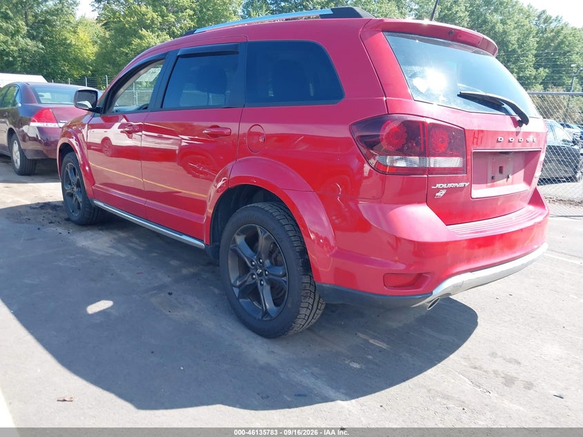 Vin: 3c4pddgg8jt516592, lot: 46635518, dodge journey crossroad awd 20183